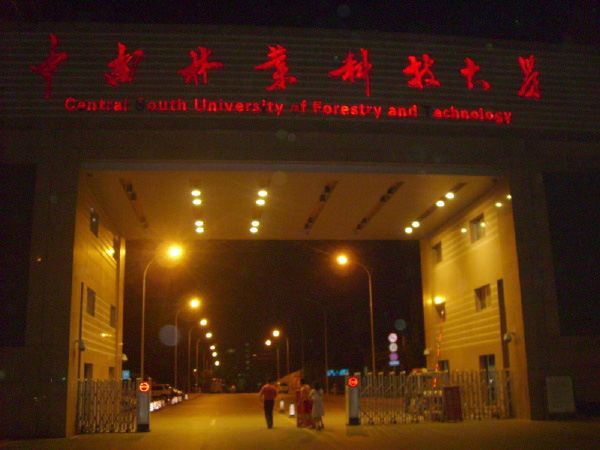 中南林业科技大学-不锈钢烟囱安装工程